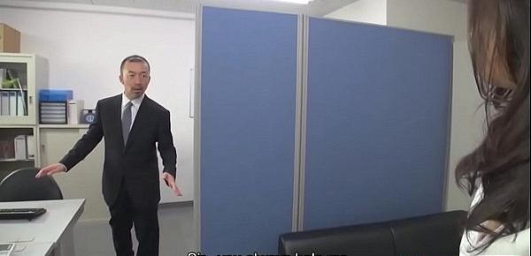 the cute japanese office girl